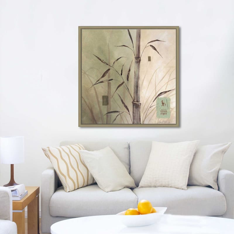 "Bamboo Sanctuary II" Print on Floating Canvas