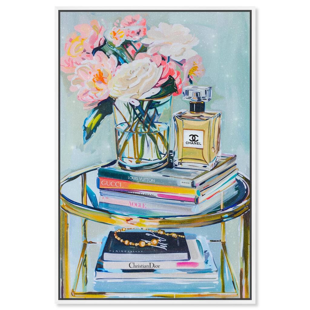 Glass Stand Glam Canvas by Art Remedy
