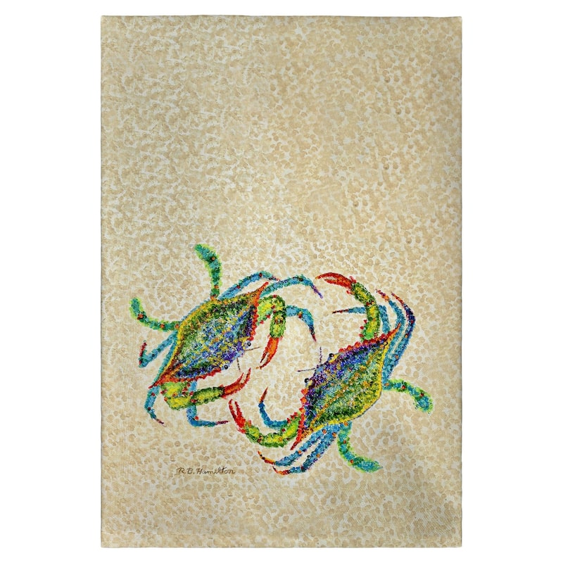 Crab Dance Guest Towel - 20x20