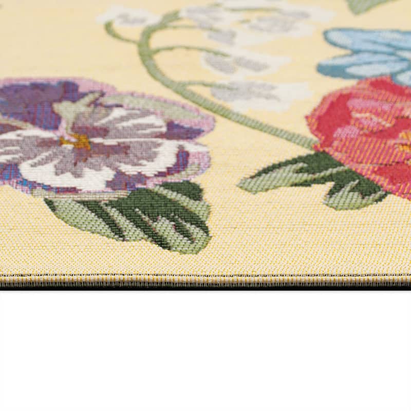 Liora Manne Esencia Secret Garden Indoor/Outdoor Mat