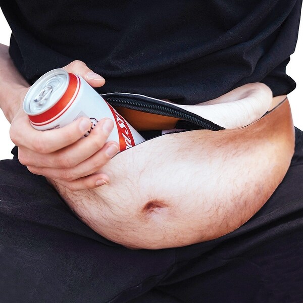 hairy man fanny pack
