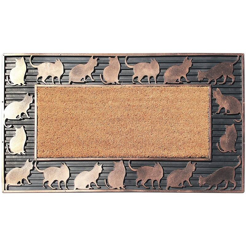 A1HC Highly Durable Decorative Rubber and Coir Molded Doormat