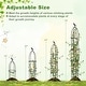 preview thumbnail 3 of 8, Gymax 2-Pack Garden Obelisk Trellis for Climbing Plants Rustproof