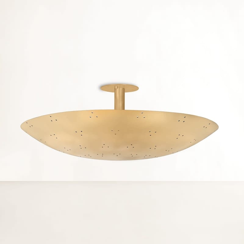 Hudson Valley Lighting 8728 Bern 3 Light 28" Wide Semi-Flush Bowl