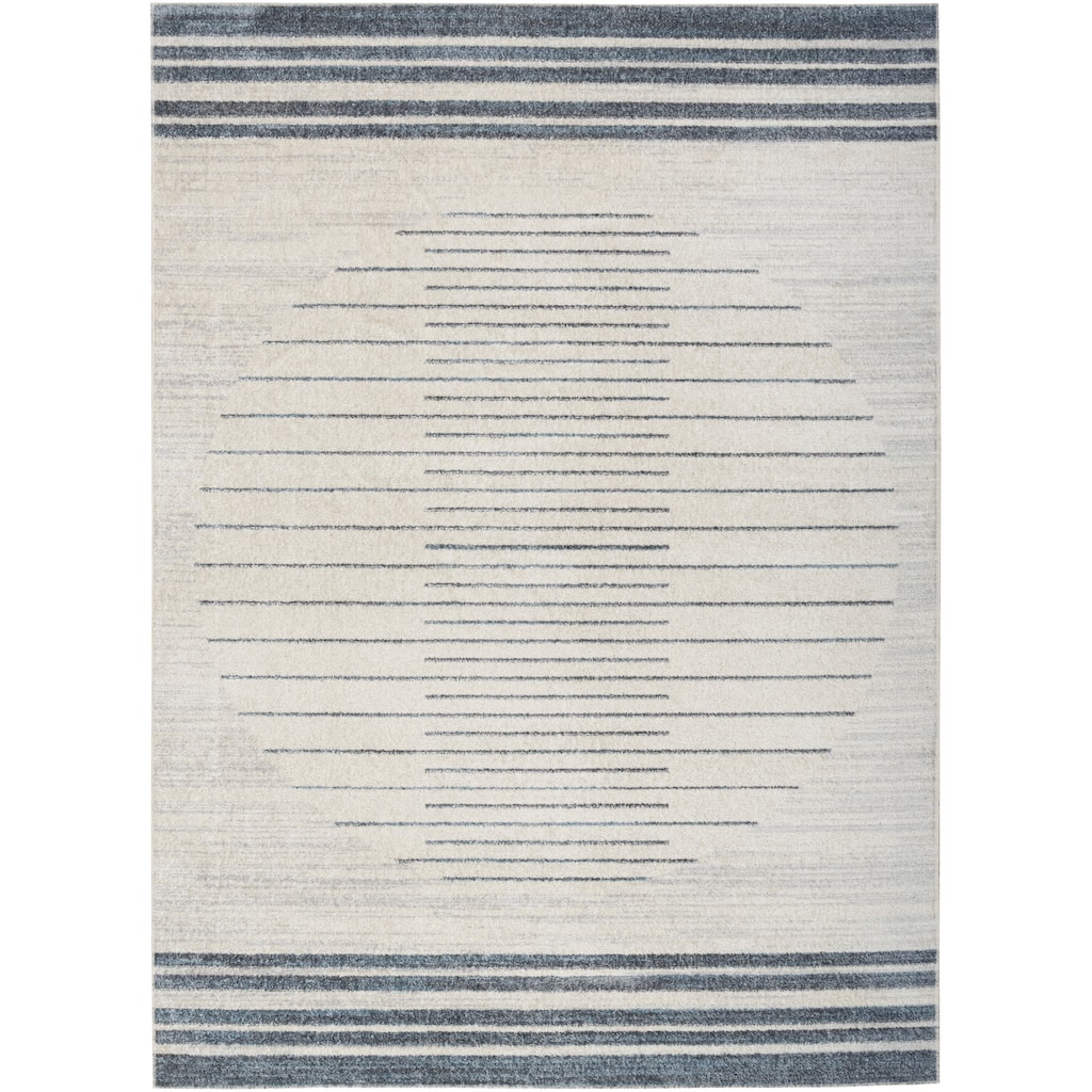 Nourison Astra Machine Washable Striated Area Rug