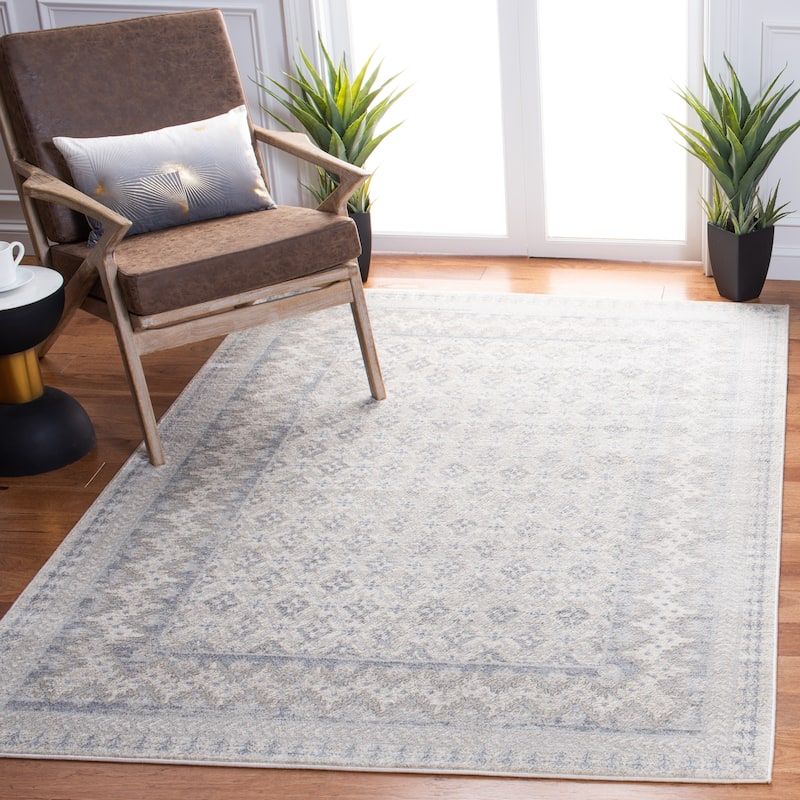 SAFAVIEH Brentwood Banga Traditional Oriental Rug - 2' x 4' - Ivory/Grey