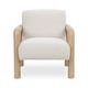 preview thumbnail 12 of 25, Classic Home Reyna Upholstered Fabric Accent Chair