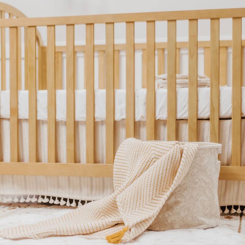 Crane Baby Marigold Chevron Blanket