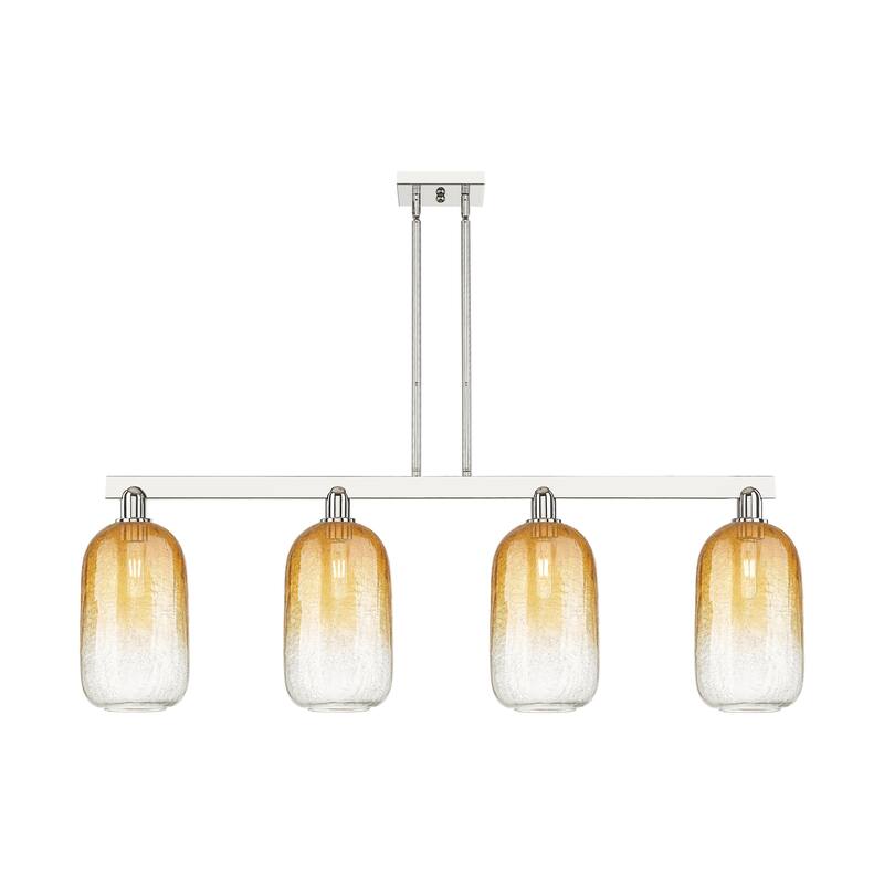 Innovations Lighting Urban Downtown - Brookhaven Cloche - 4 Light 48" Stem Hung Island Light