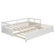 preview thumbnail 4 of 20, Merax Twin/King Expandable Sleeper Daybed with trundle