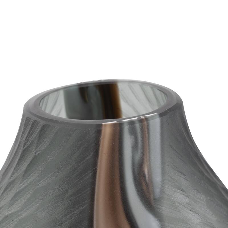Smooth Vibe Glass Vase- Short
