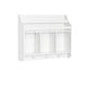 preview thumbnail 2 of 6, RiverRidge Kids Wall Mounted Bookshelf and Toy Storage Organizer for Playroom, Nursery, and Reading Nook - White