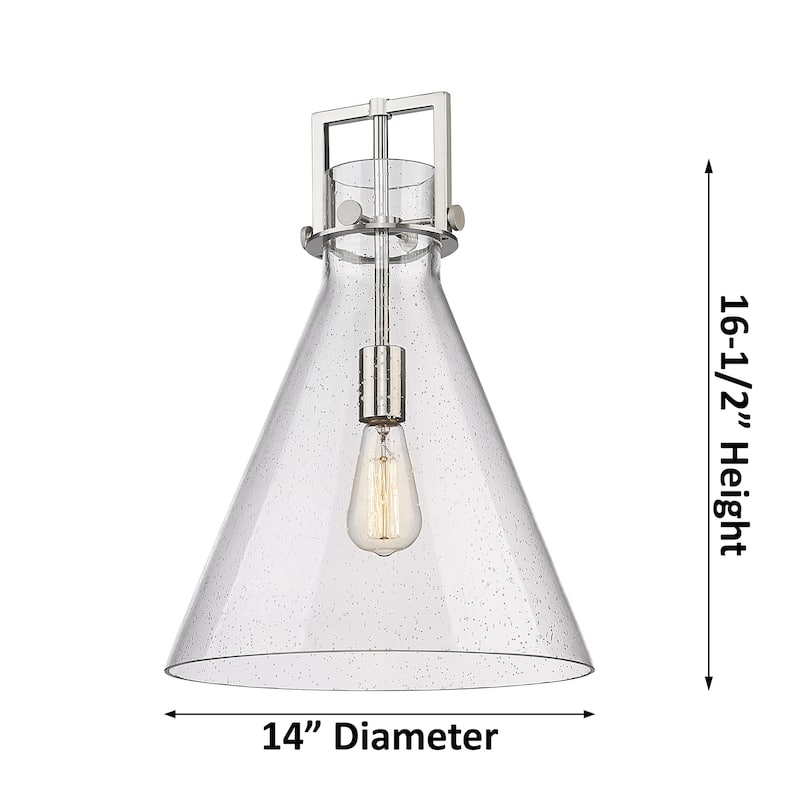 Innovations Lighting 410-1SL-15-14 Newton Cone Pendant Newton Cone 14"