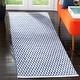 preview thumbnail 49 of 94, SAFAVIEH Handmade Flatweave Montauk Adrian Casual Cotton Rug 2'3" x 7' Runner - Navy/Ivory - Runner