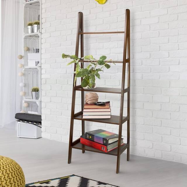 Porch & Den Peterson 5-shelf Ladder Bookcase