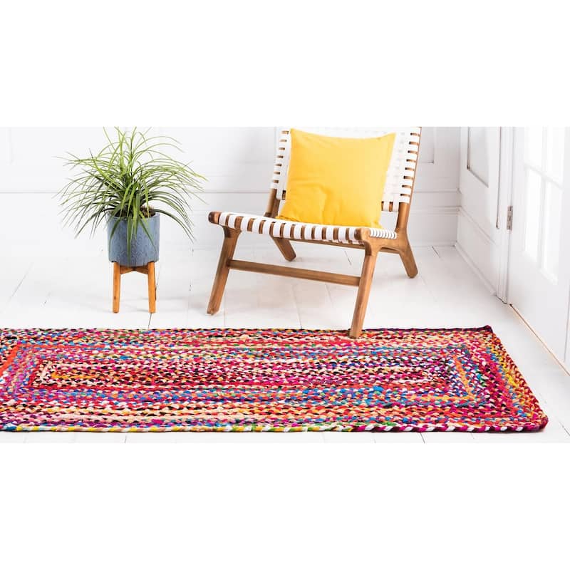 Braided Slin Collection Area Rug