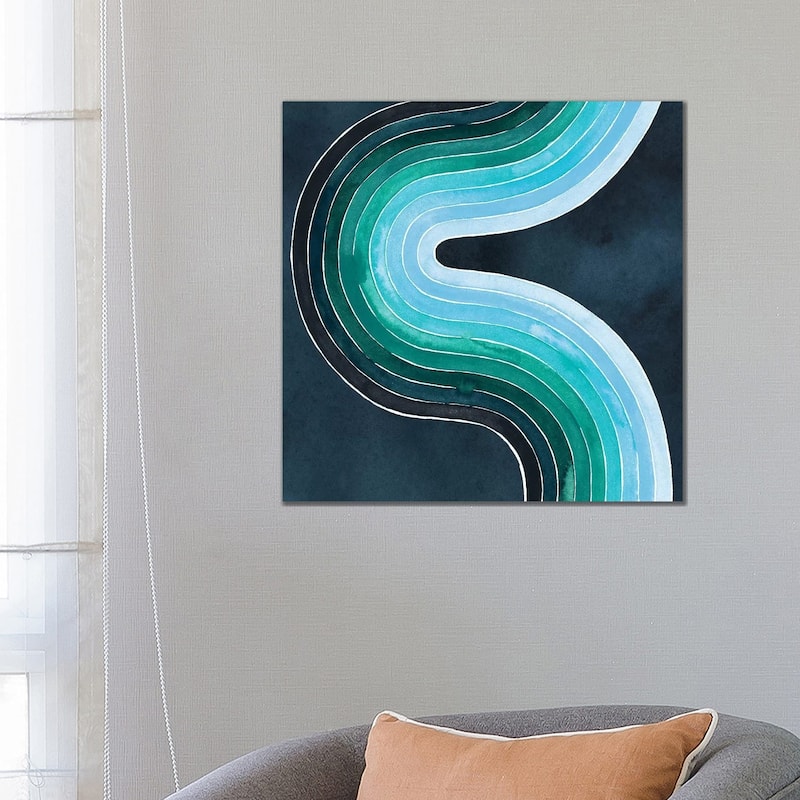 iCanvas "Mid Century Current II" by Grace Popp Canvas Print - 26x26x1.5