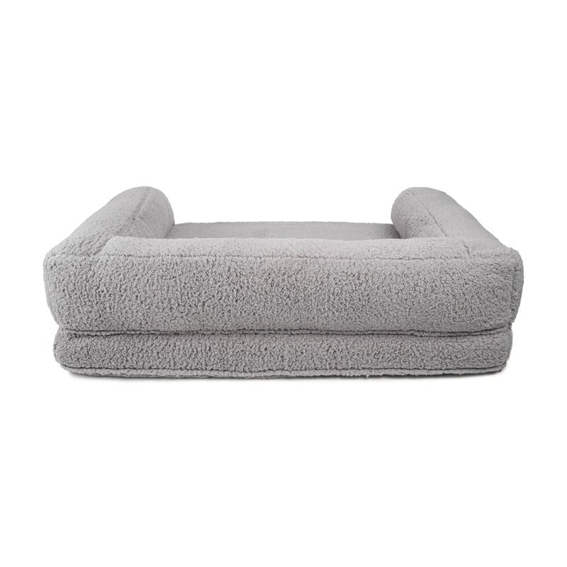 Sherry Kline Sherpa Couch 3-Sides Bumper Dog Bed