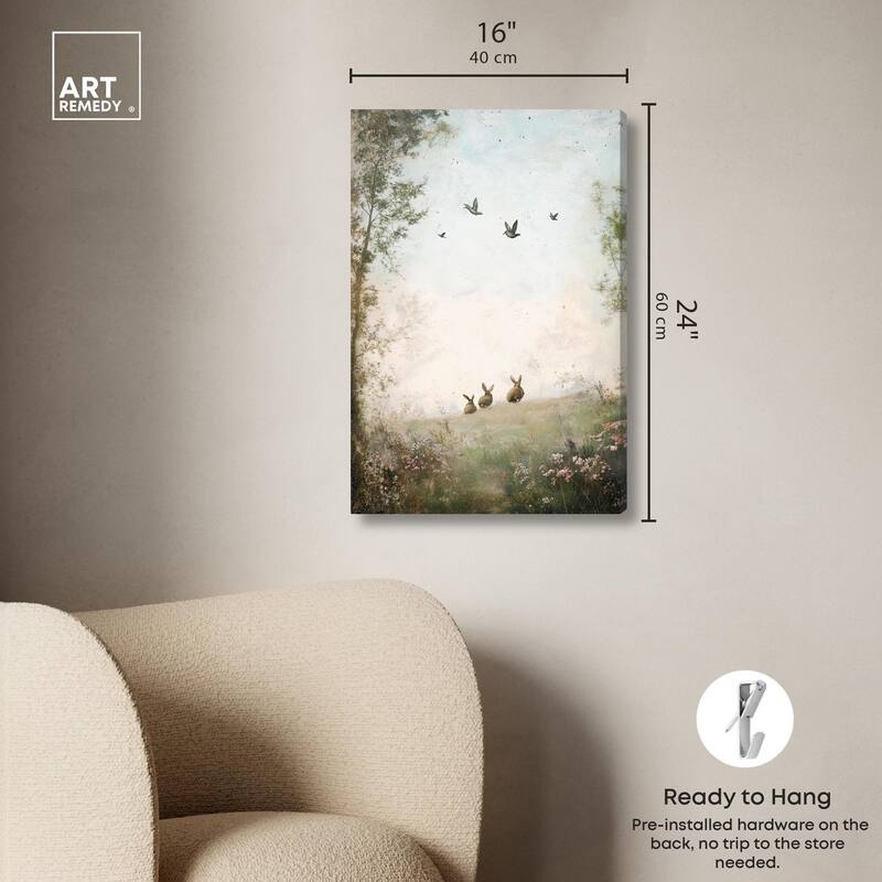 Skyward Sentinels Canvas by Art Remedy, Gallery Wrapped
