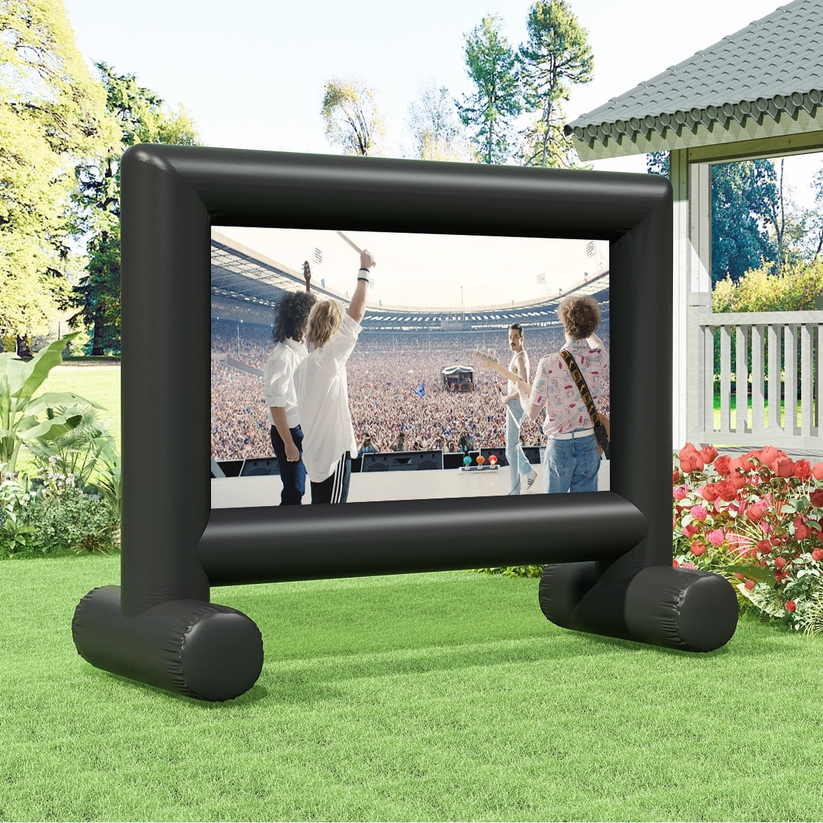 11' X 8.8' Portable Inflatable Projector Screen