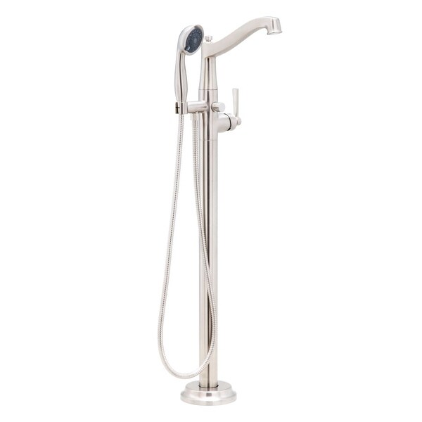 Mirabelle MIRPTFS1000 Pendleton Free Standing Tub Filler with Handshower - N/A