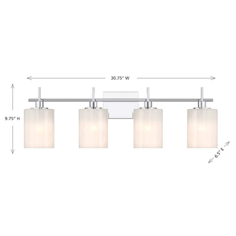 4-Light Bathroom Vanity Light By Trade Winds