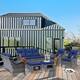 Option Navy Blue-Gray Rattan