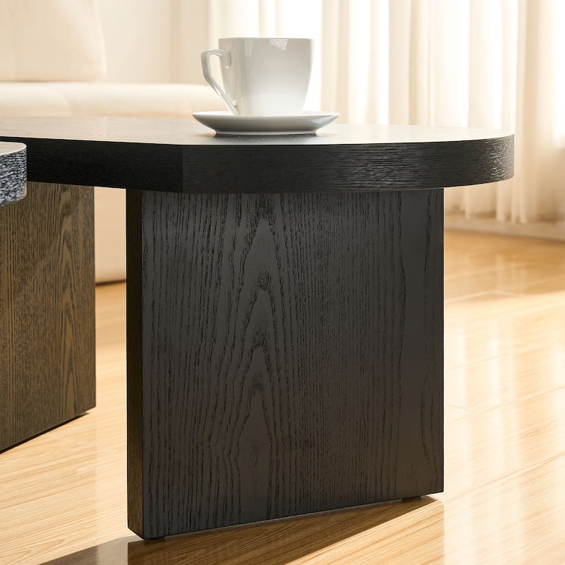 Modern Butterfly MDF Coffee Table, Used In Living Rooms, Bedrooms, Offices, With A Butterfly Shaped Appearance, NATURE