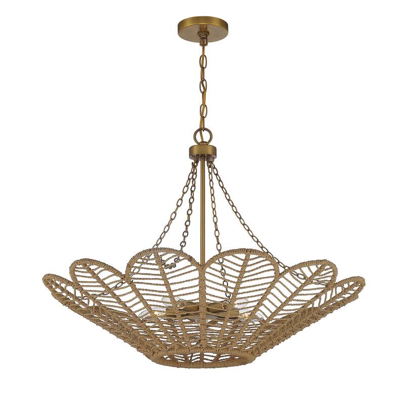 Savoy House 7-1825-5 Cyperas 5 Light 30" Wide Chandelier