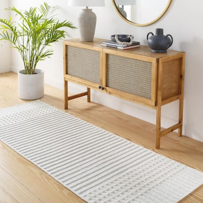 Livabliss Lyna Art Deco Checkered Washable Area Rug