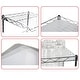 preview thumbnail 7 of 7, Apollo Hardware Chrome 3-Tier Wire Shelf 20"x12"x20" With Shelf Liner