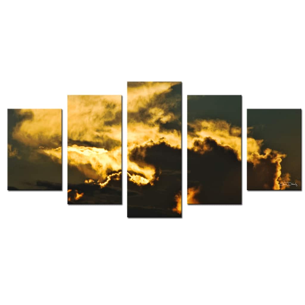 Ready2HangArt 'Cloudescape II' 5-Piece Wrapped Canvas Wall Art Set