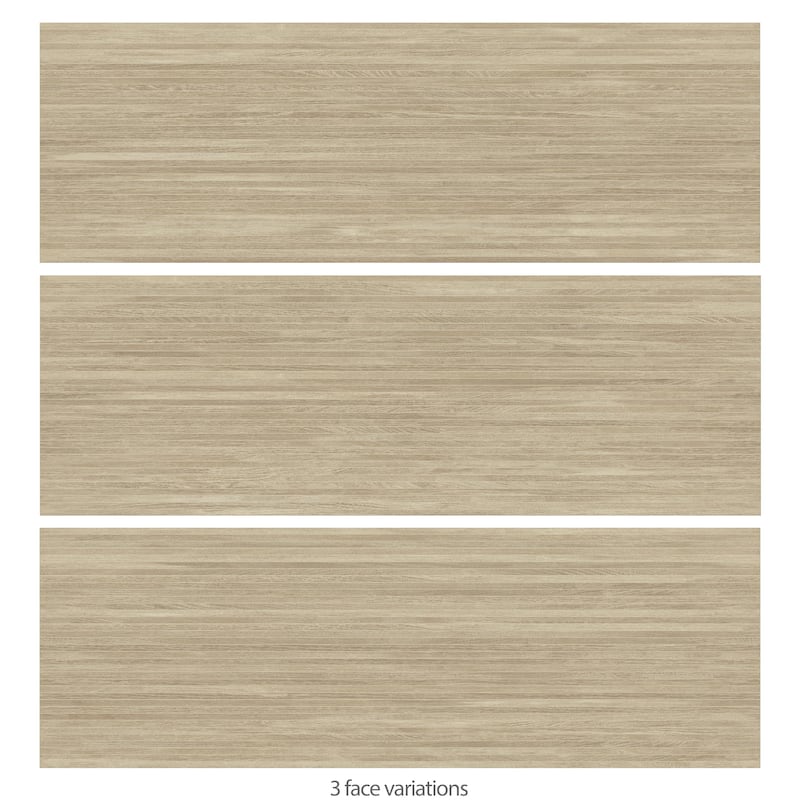 Merola Tile Larchwood Alder 15-3/4" x 47-1/4" Fluted Ceramic Wall Tile