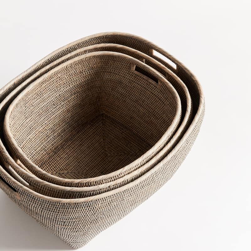 Burma Rattan Family Baskets