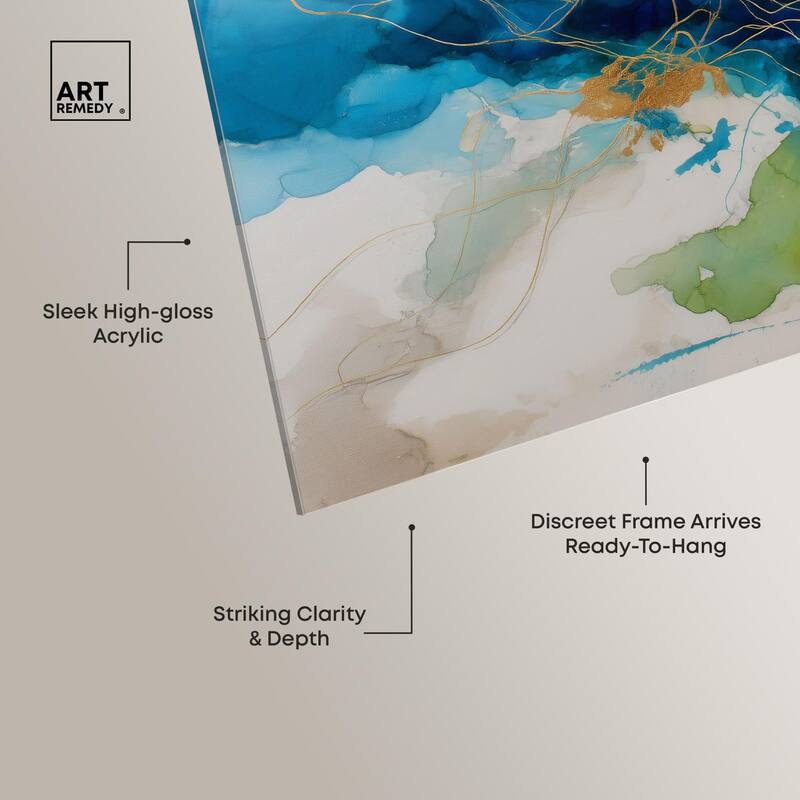 Alconia II Acrylic by Art Remedy, Ready to Hang