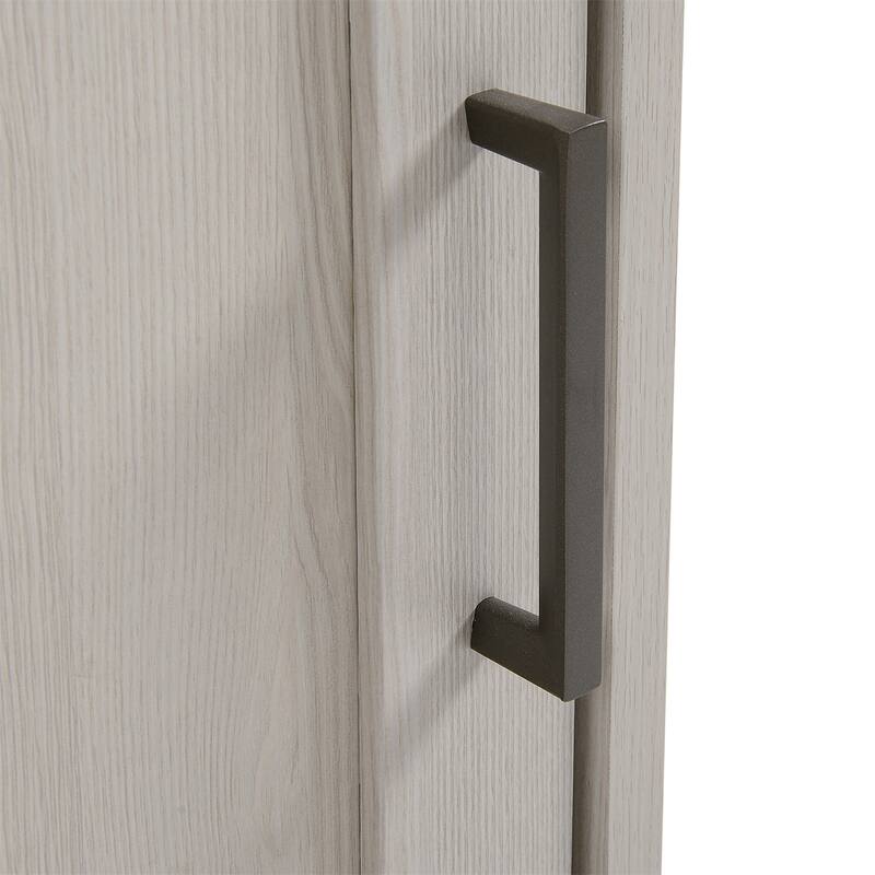 Hall Tree with Shoe Storage Bench, Coat Rack, Storage Shelves