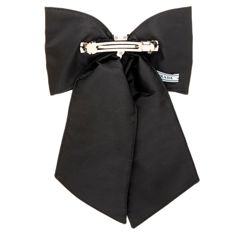 Prada Crystal Embellished Hair Bow