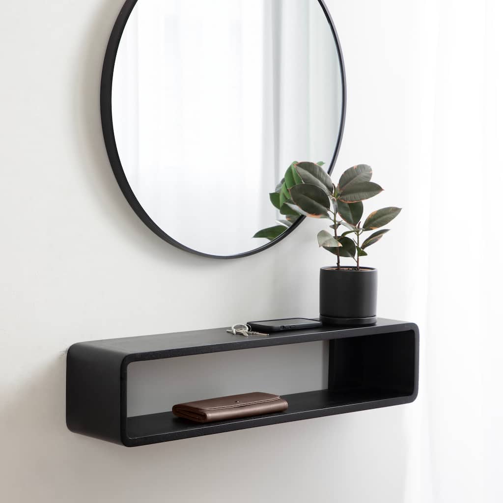 Kate and Laurel Deguara Floating Console Table - 30x7x7