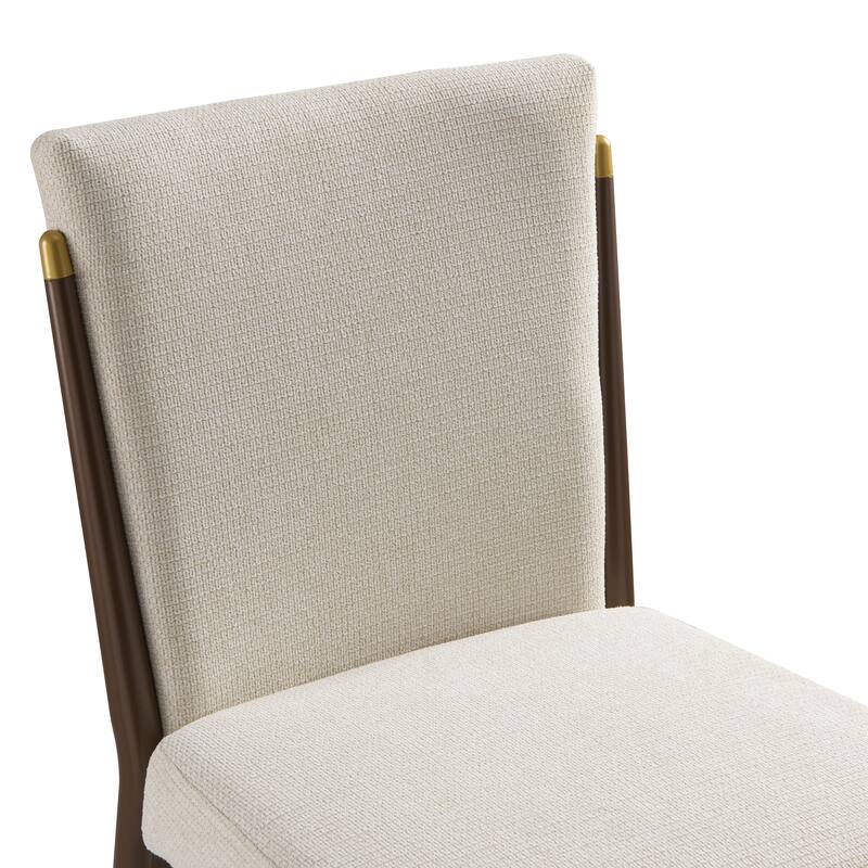 Christopher Knight Home - LuxeCraft Modern Upholstered Metal Base Counter Stool with Solid Back Design (Set of 2)