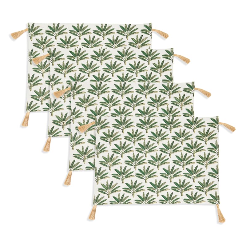 Palm Tree Placemat (Set of 4) - 13"x18"