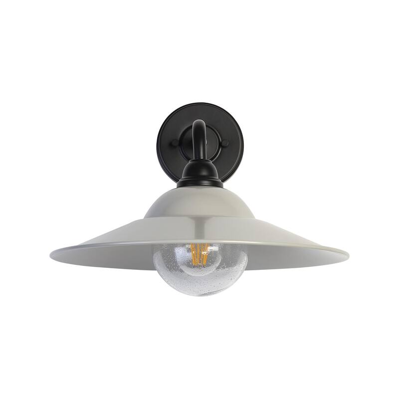Golden Lighting 5096-OWL MGY Croma 12" Tall Outdoor Wall Sconce