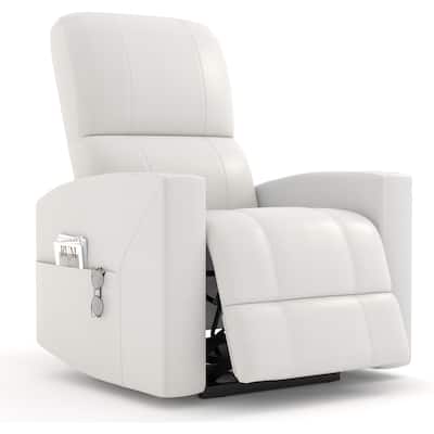 AECOJOY Power Glider Recliner Chair Nursery Glider Chair Single Sofa