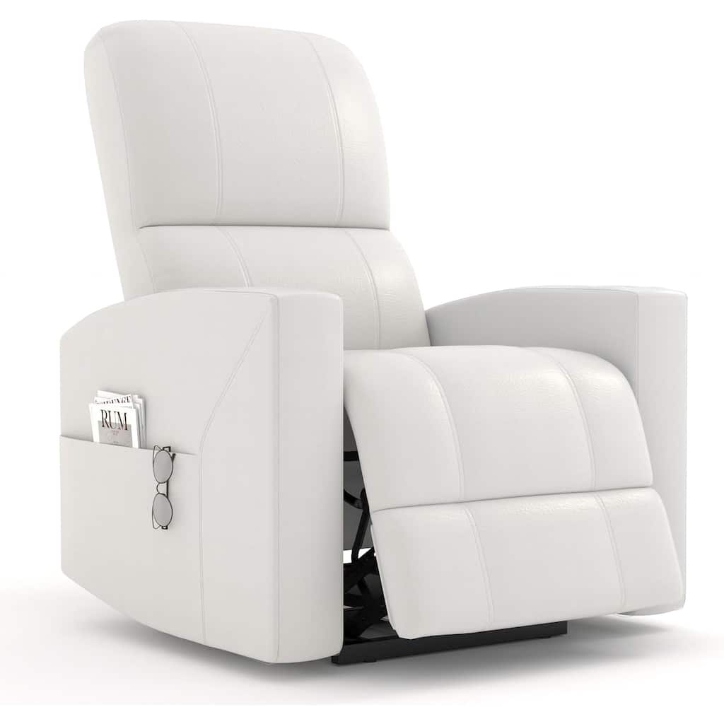AECOJOY Power Glider Recliner Chair Nursery Glider Chair Single Sofa