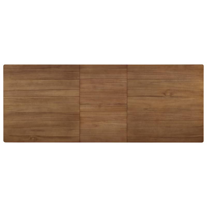 NPD Furniture Hereford 71-93" Extendable Acacia Wood Dining Table