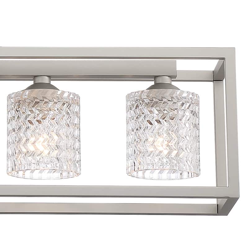 Acroma 5-light 37 Inch Linear Modern Farmhouse Rectangle Chandelier-UL - 37 inches