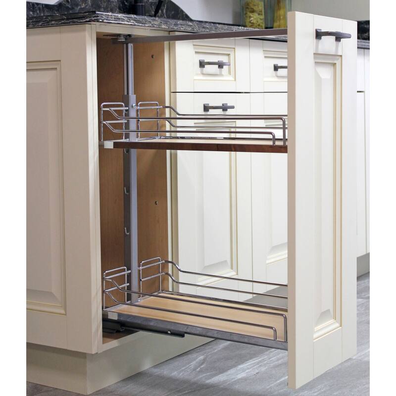 Kessebohmer 5 Wide Metal Trays for 20" to 28" Base Pull Out Cabinet