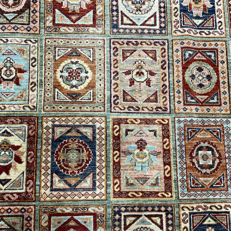 HERAT ORIENTAL Handmade Super Kazak Wool Rug - 5'11" x 8'1"