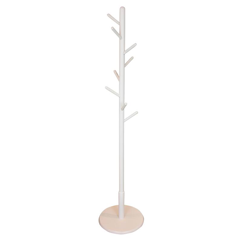 Porch & Den Holly Hill Solid Acacia Hall Tree