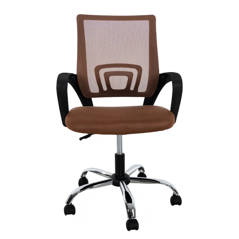 Ergonomic Breathable Mesh Office Chair – Adjustable Design with Lumbar Support and Enhanced Mobility with 360° Swivel Wheels