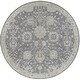 preview thumbnail 74 of 94, Livabliss Avant Garde Updated Traditional Medallion Area Rug Charcoal - 7'10" x 7'10" Round